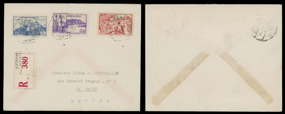 Lot 802: France - Fezzan-Ghadames
