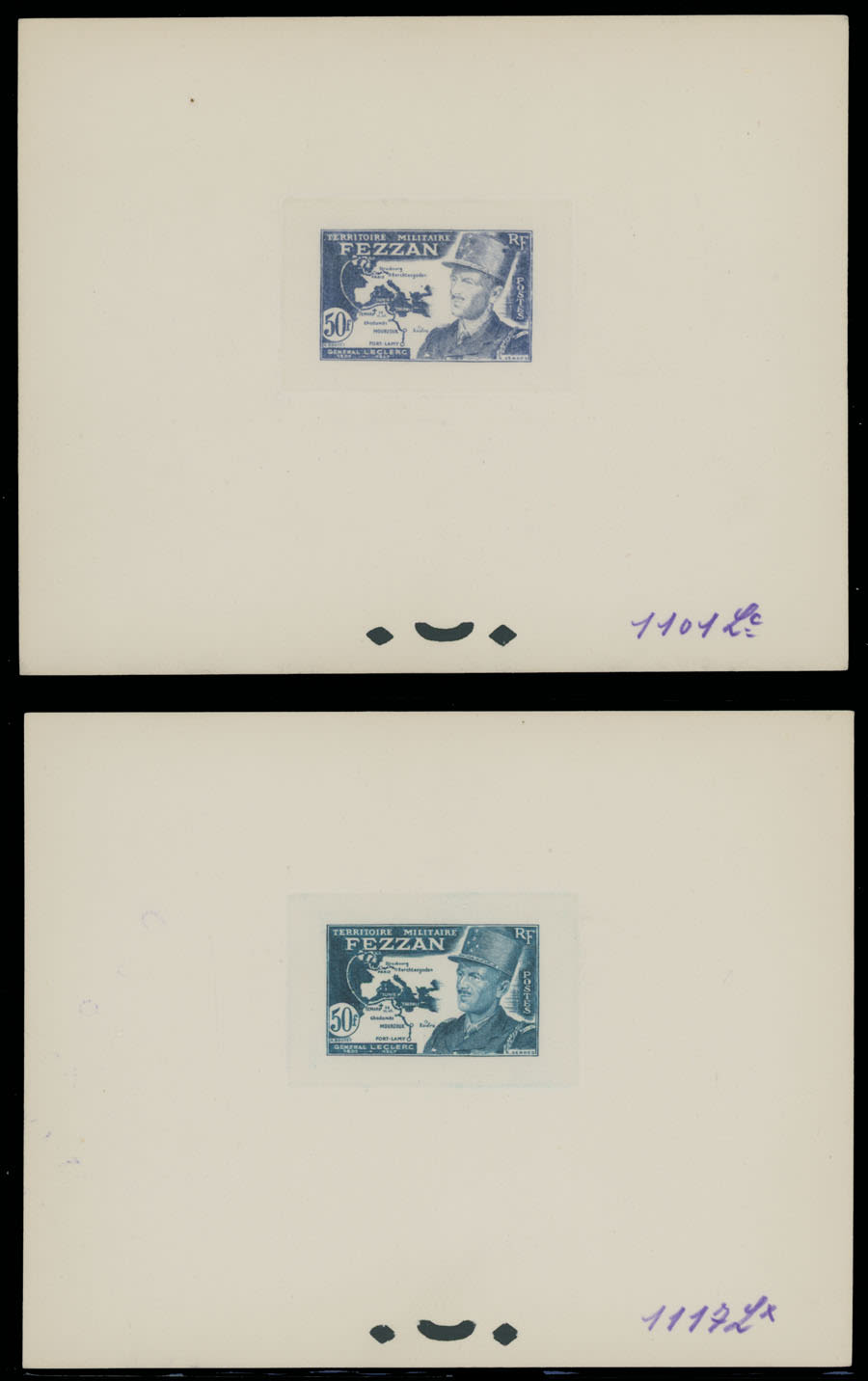 Lot 811: France - Fezzan