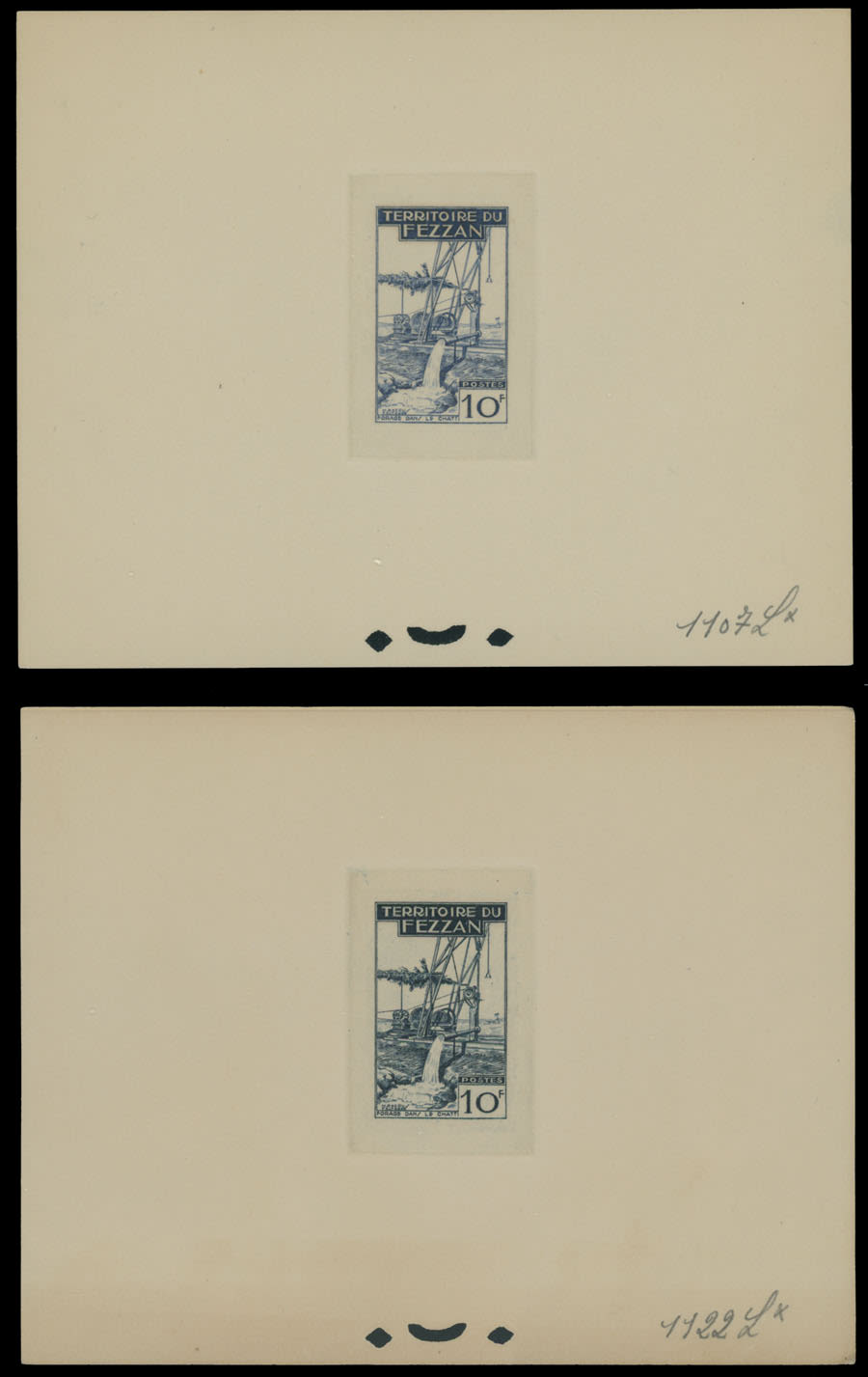Lot 817: France - Fezzan