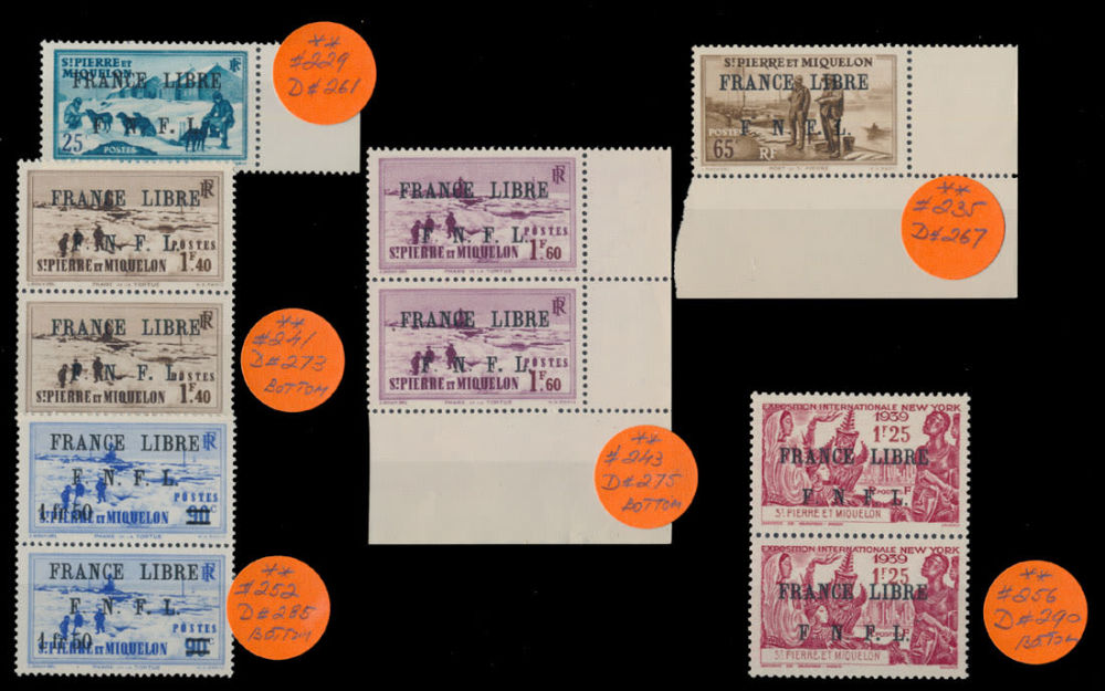 Lot 839: French Colonies - St. Pierre et Miquelon