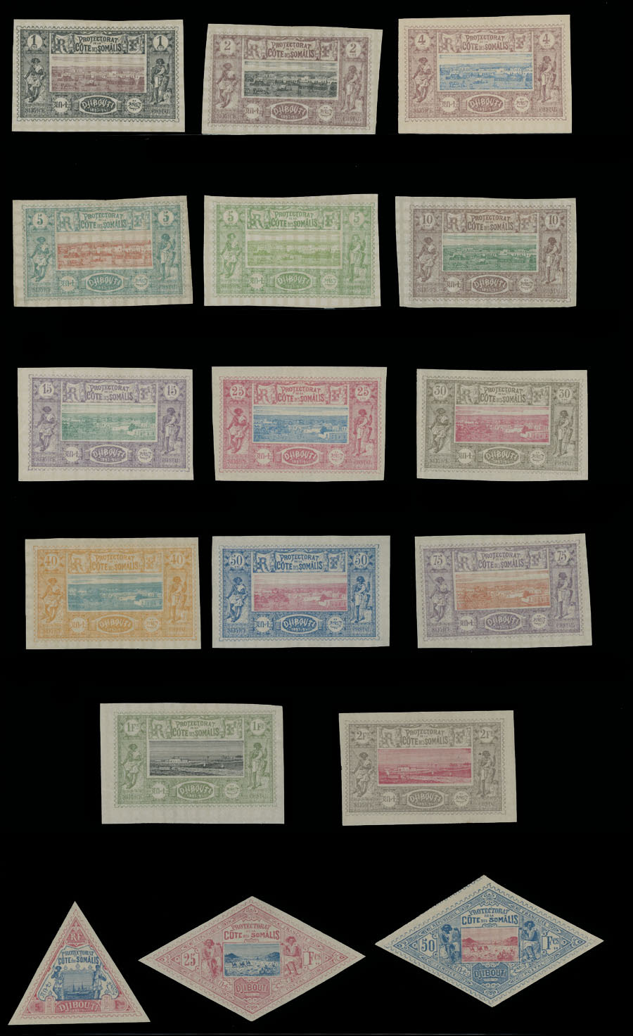 Lot 844: French Colonies - Somali Coast