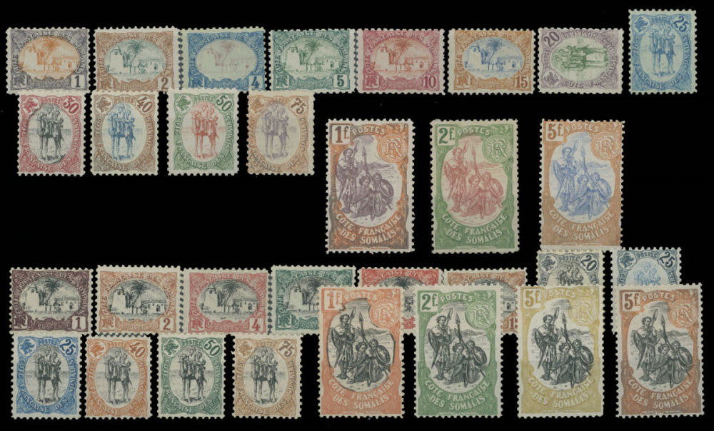 Lot 846: French Colonies - Somali Coast