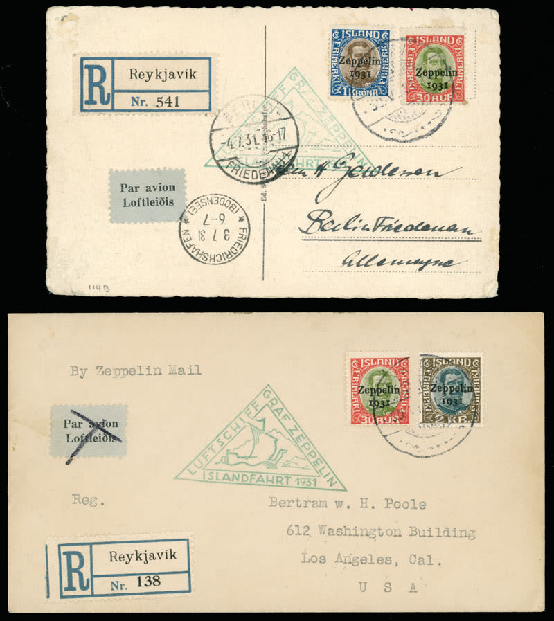 Lot 925: Iceland  - Zeppelin Flights