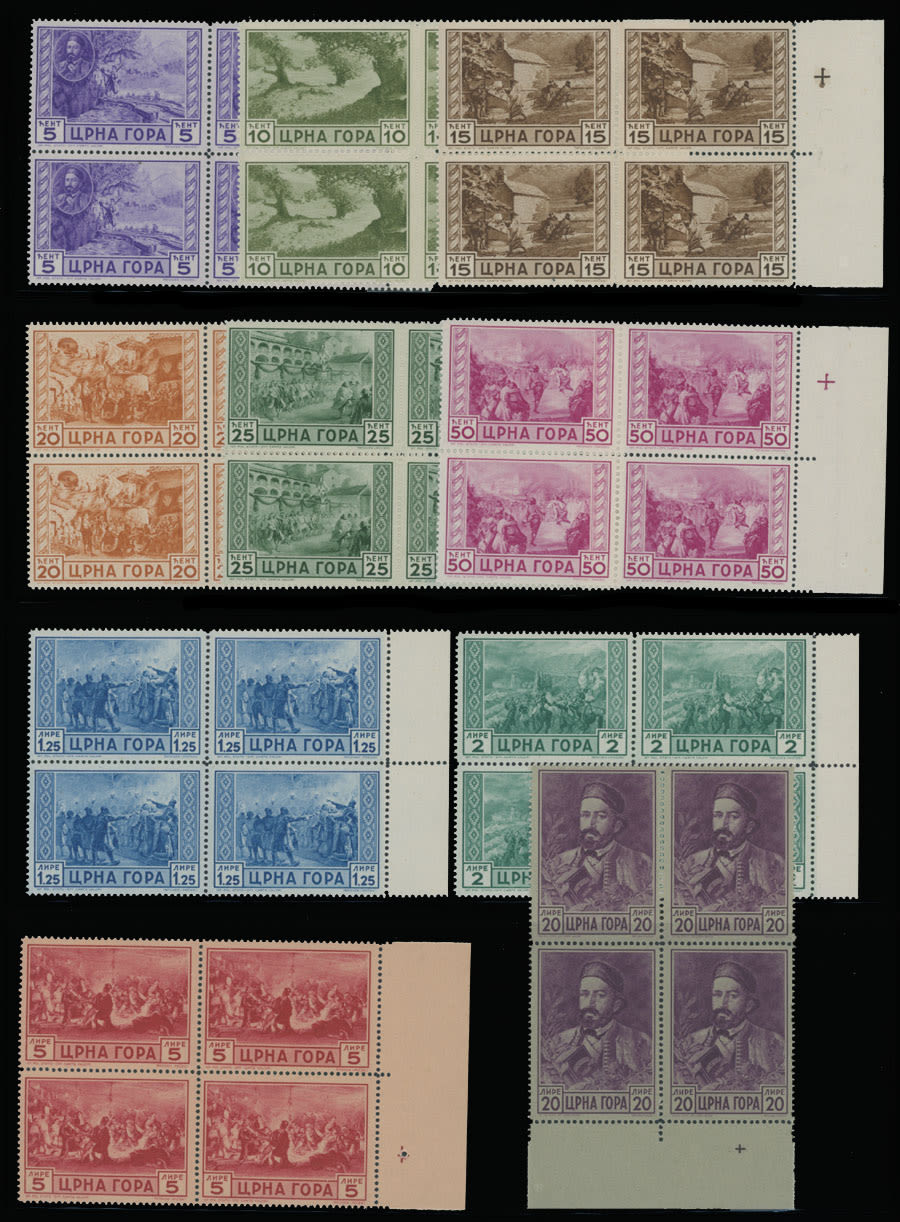 Lot 942: Italian Occupation of Montenegro during the World War II