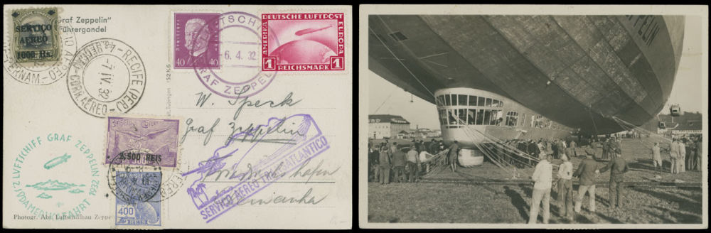 Lot 247: Worldwide Zeppelin Flights  - Germany