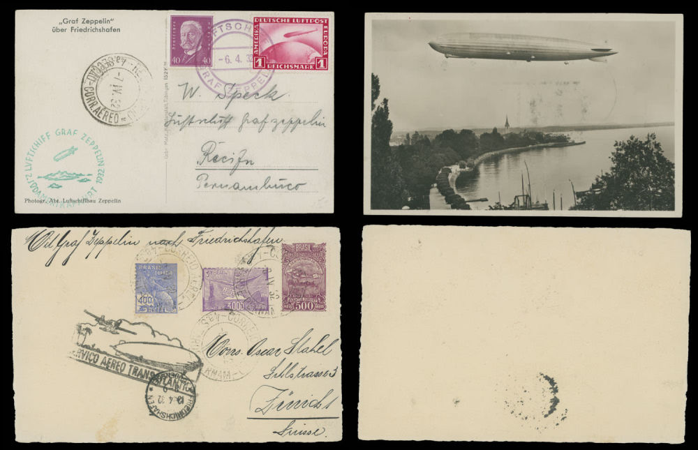 Lot 248: Worldwide Zeppelin Flights  - Germany