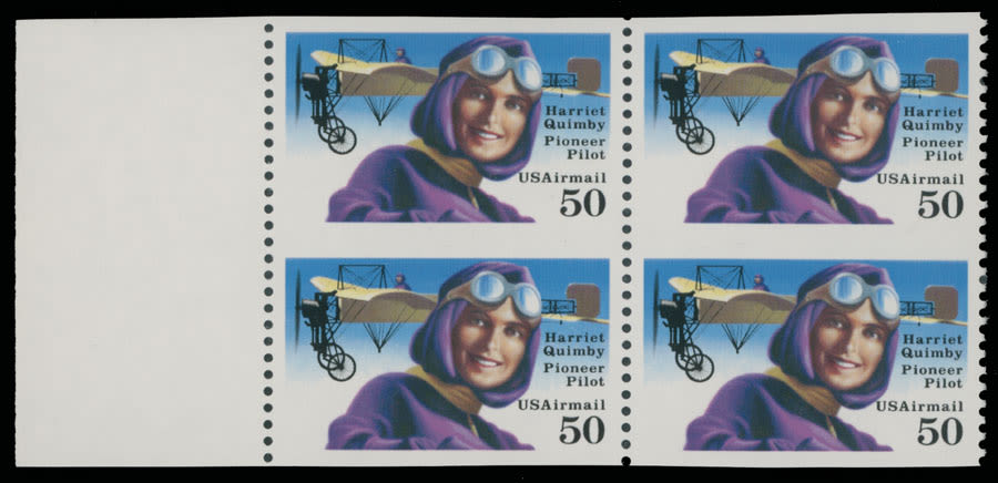 Lot 550: United States  - Air Post stamps