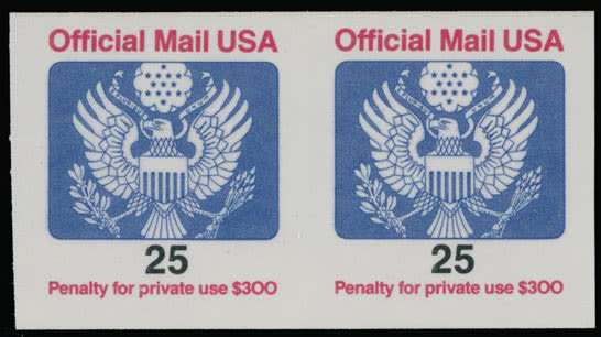 Lot 558: United States  - Official Mail