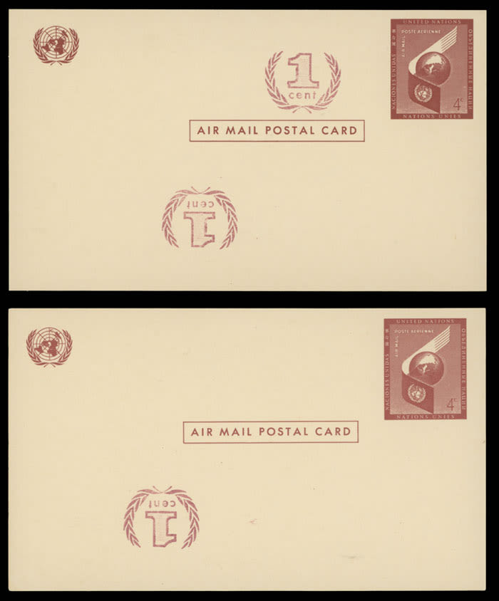 Lot 567: United States  - United Nations - Postal Stationery items