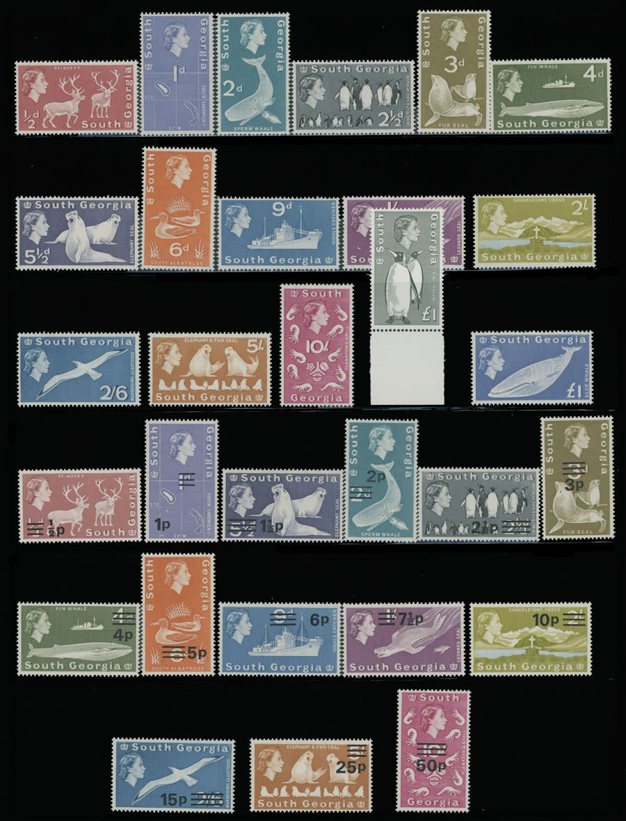 Lot 768: British Commonwealth  - Falkland Islands Dependencies - South Georgia