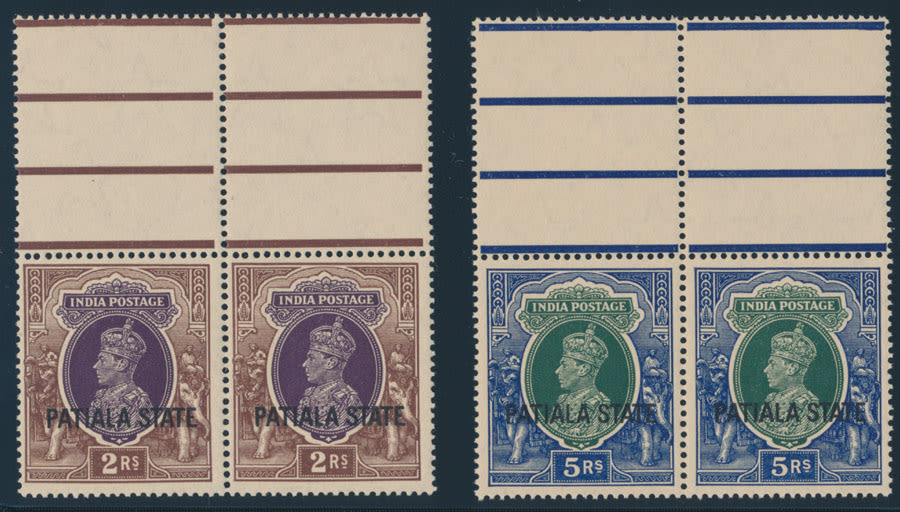 Lot 790: British Commonwealth  - India - Patiala Convention State