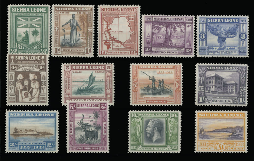 Lot 825: British Commonwealth  - Sierra Leone