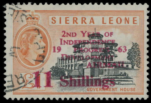 Lot 826: British Commonwealth  - Sierra Leone - Air Post stamps