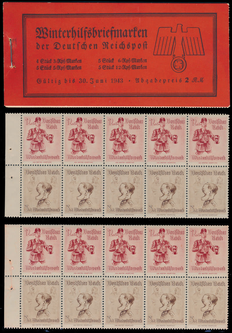 Lot 939: British Propaganda Against Germany - Stamp Booklet