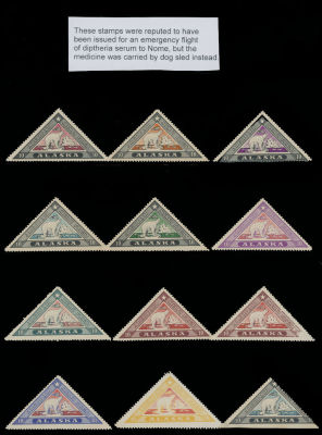 Worldwide Air Post Stamps and Postal History - United States. 1925, Alaska Emergency Arctic 