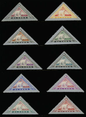 Worldwide Air Post Stamps and Postal History - United States. 1925, Alaska Emergency Arctic 