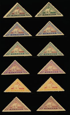 Worldwide Air Post Stamps and Postal History - United States. 1925, Alaska Emergency Arctic 