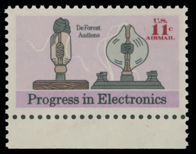 Worldwide Air Post Stamps and Postal History - United States. 1973, Progress in Electronics, 11c 