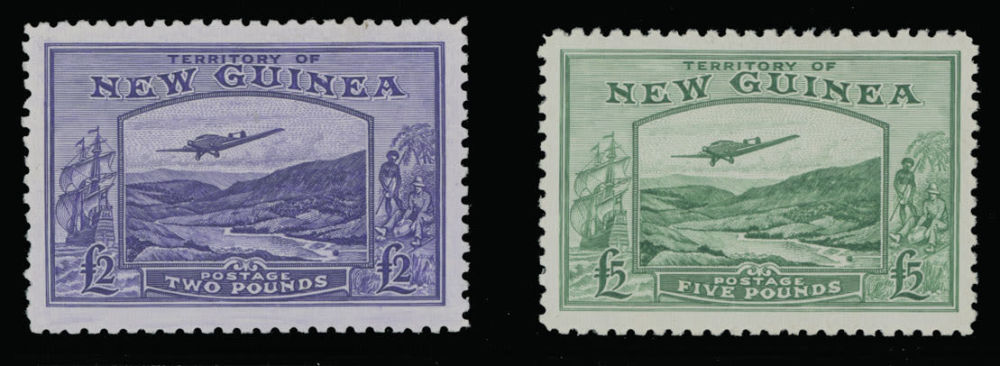 Lot 168: Worldwide Air Post Stamps and Postal History - New Guinea