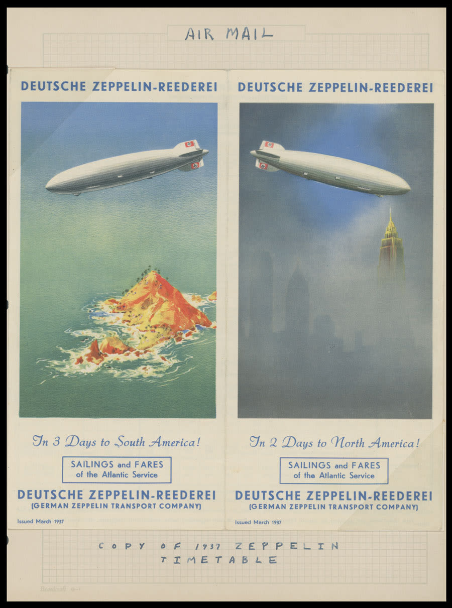 Lot 214: Worldwide Air Post Stamps and Postal History - Collections and Large Lots