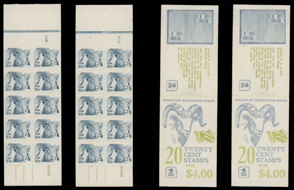 Lot 378: United States - Stamp Booklets