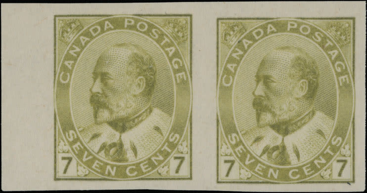 Lot 491: Canada - King Edward VII issue