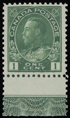 Lot 493: Canada - King George V Admiral issue