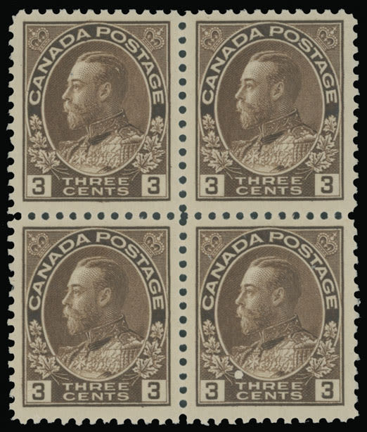 Lot 495: Canada - King George V Admiral issue