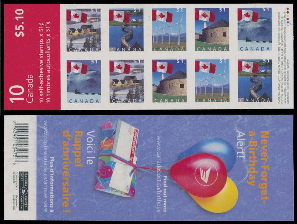 Lot 559: Canada - Stamp Booklets