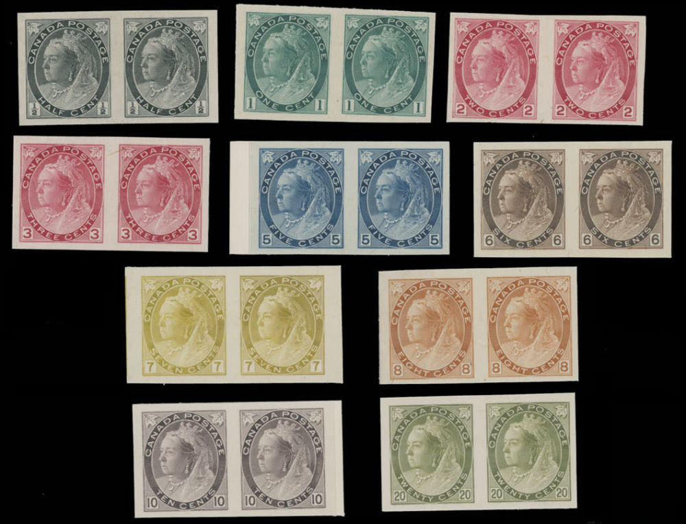 Lot 454: Canada - Queen Victoria Numeral issue
