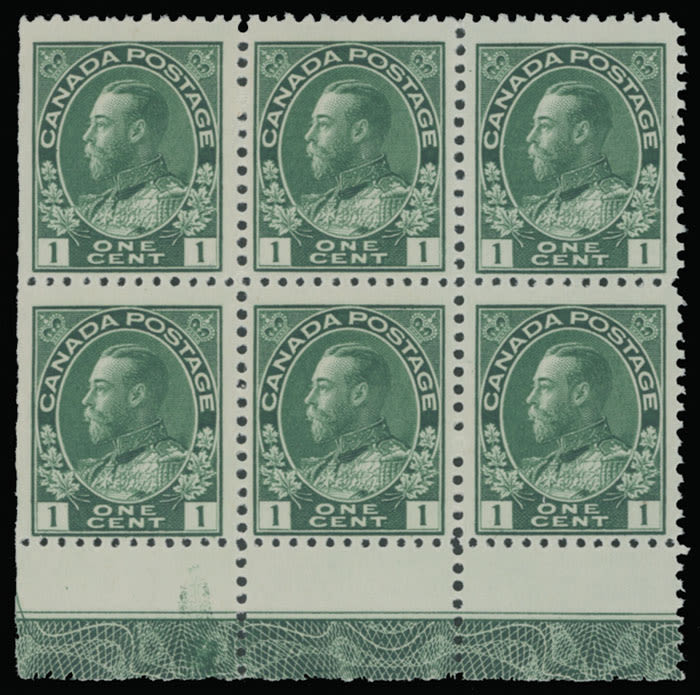 Lot 466: Canada - King George V Admiral issue
