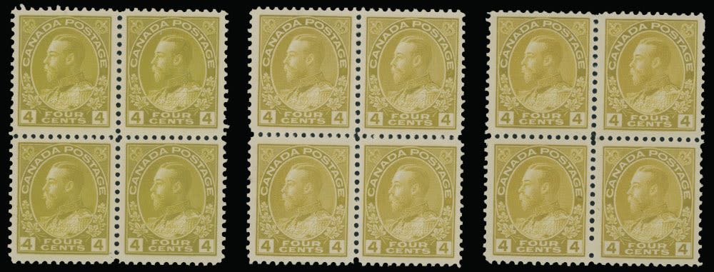 Lot 467: Canada - King George V Admiral issue