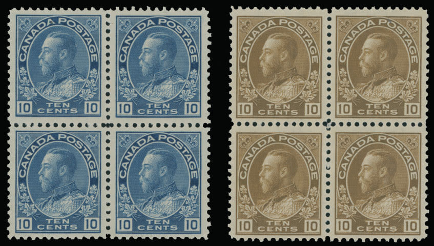 Lot 468: Canada - King George V Admiral issue