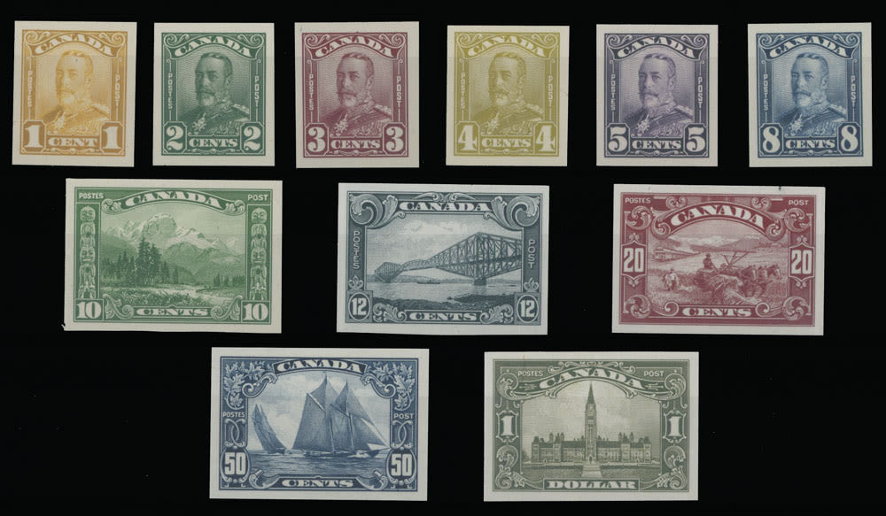 Lot 472: Canada - King George V Scroll issue