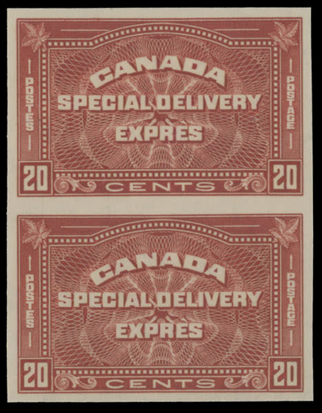 Lot 551: Canada - Special Delivery stamps