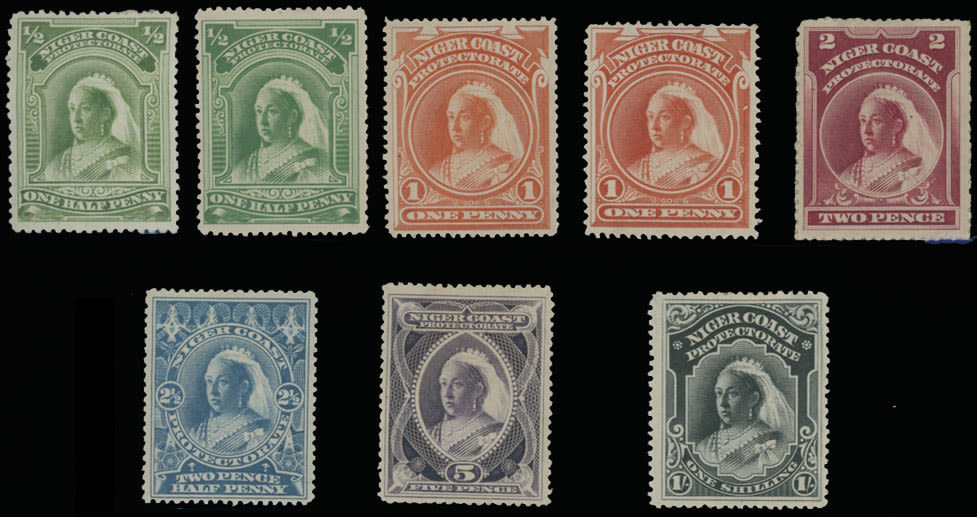Lot 616: British Commonwealth - Niger Coast Protectorate
