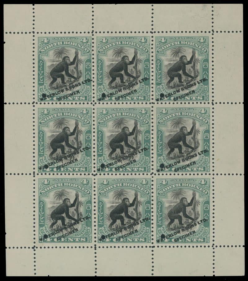 Lot 621: British Commonwealth - North Borneo