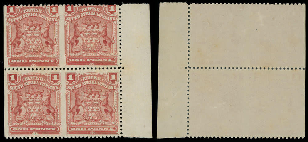 Lot 634: British Commonwealth - Rhodesia - British South Africa Company