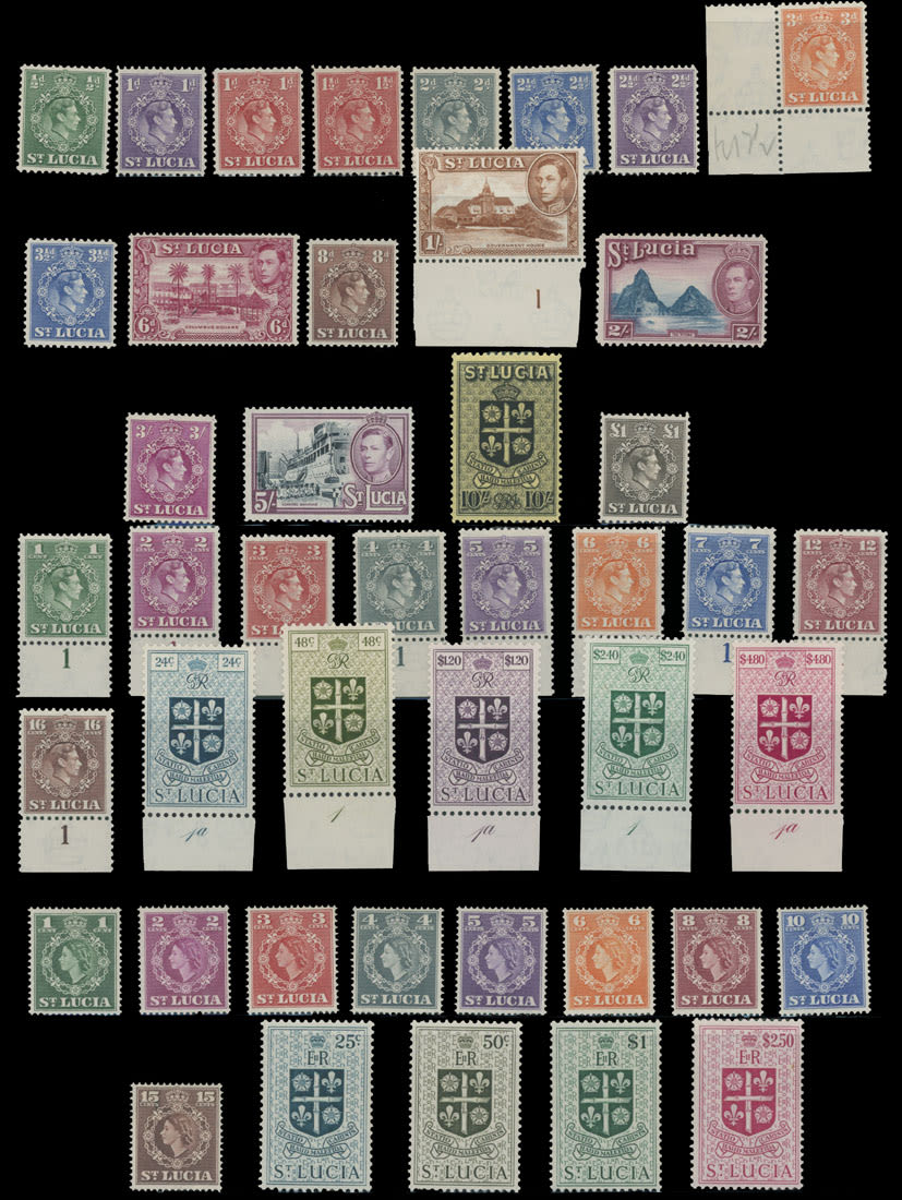 Lot 645: British Commonwealth - Saint Lucia
