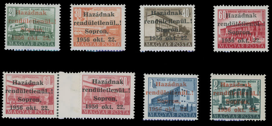 Lot 826: Hungary - Sopron issue
