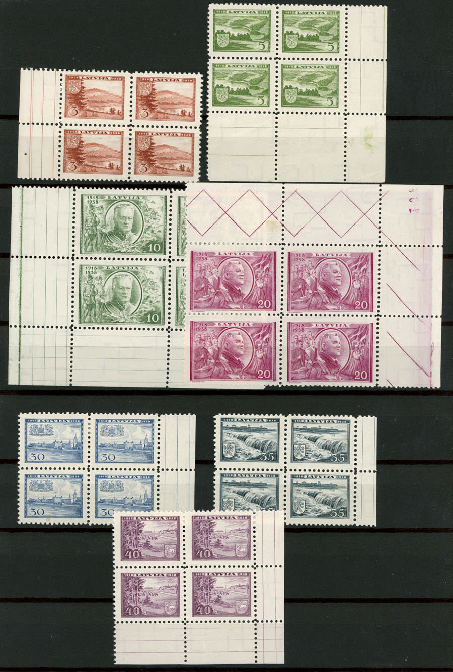 Lot 893: Latvia