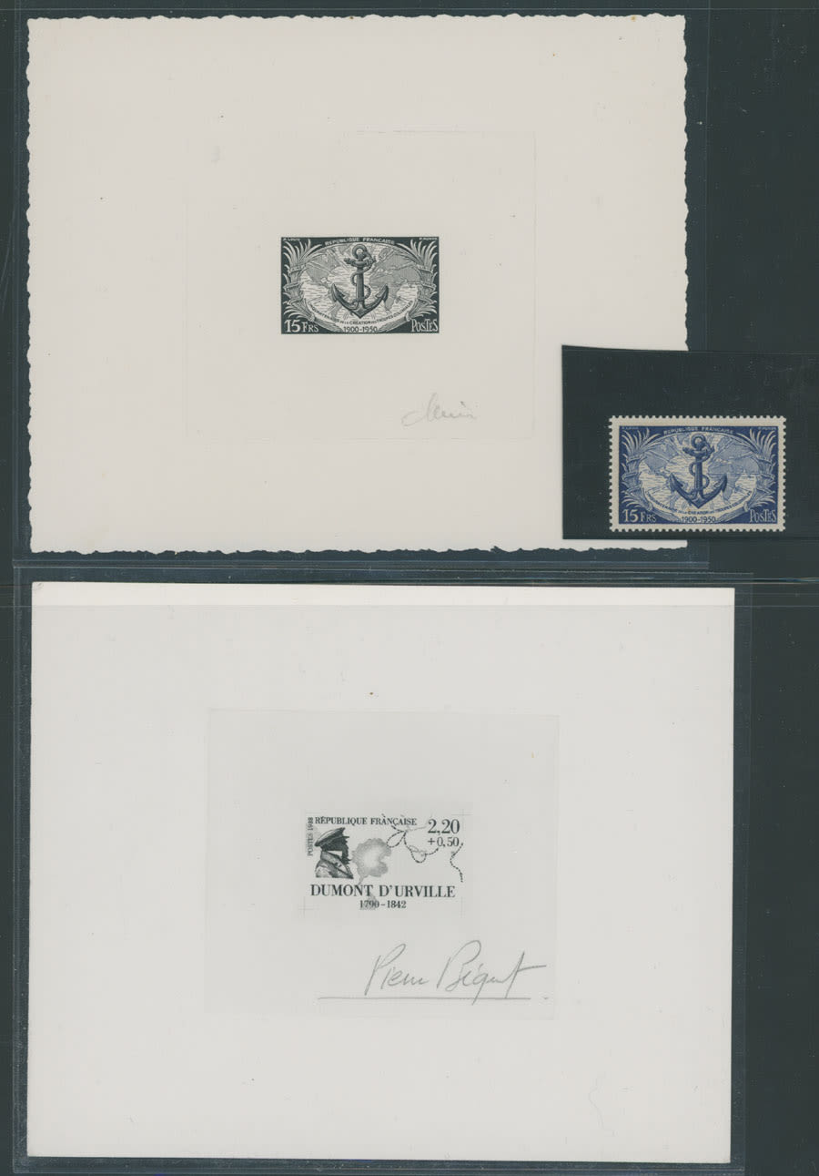 Lot 1354: Worldwide Topical Issues - Arctic and Antarctic Stamps and Postal History - France and Territories
