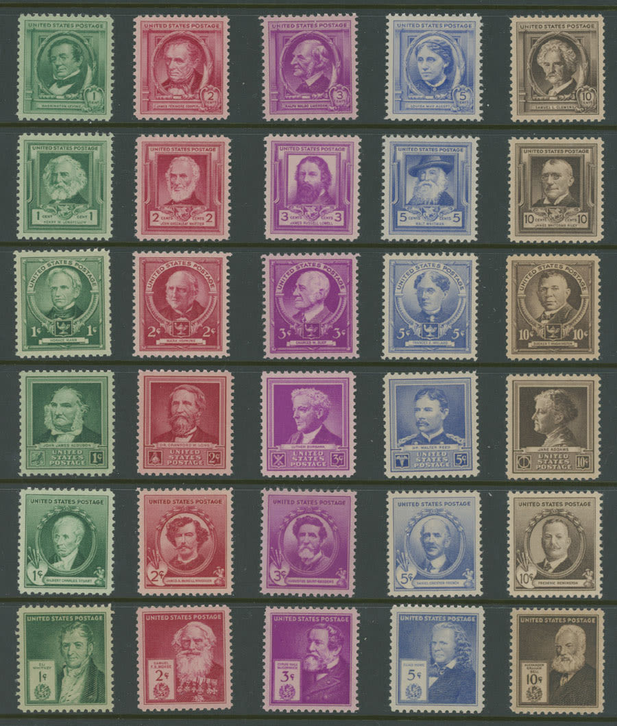 Lot 178: United States - Classic Stamps, Proofs and Multiples