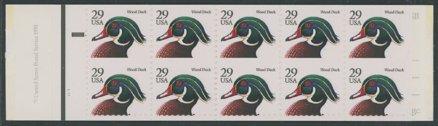 Lot 261: United States - Stamp Booklets
