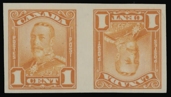 Lot 415: Canada - King George V ''Scroll'' issue