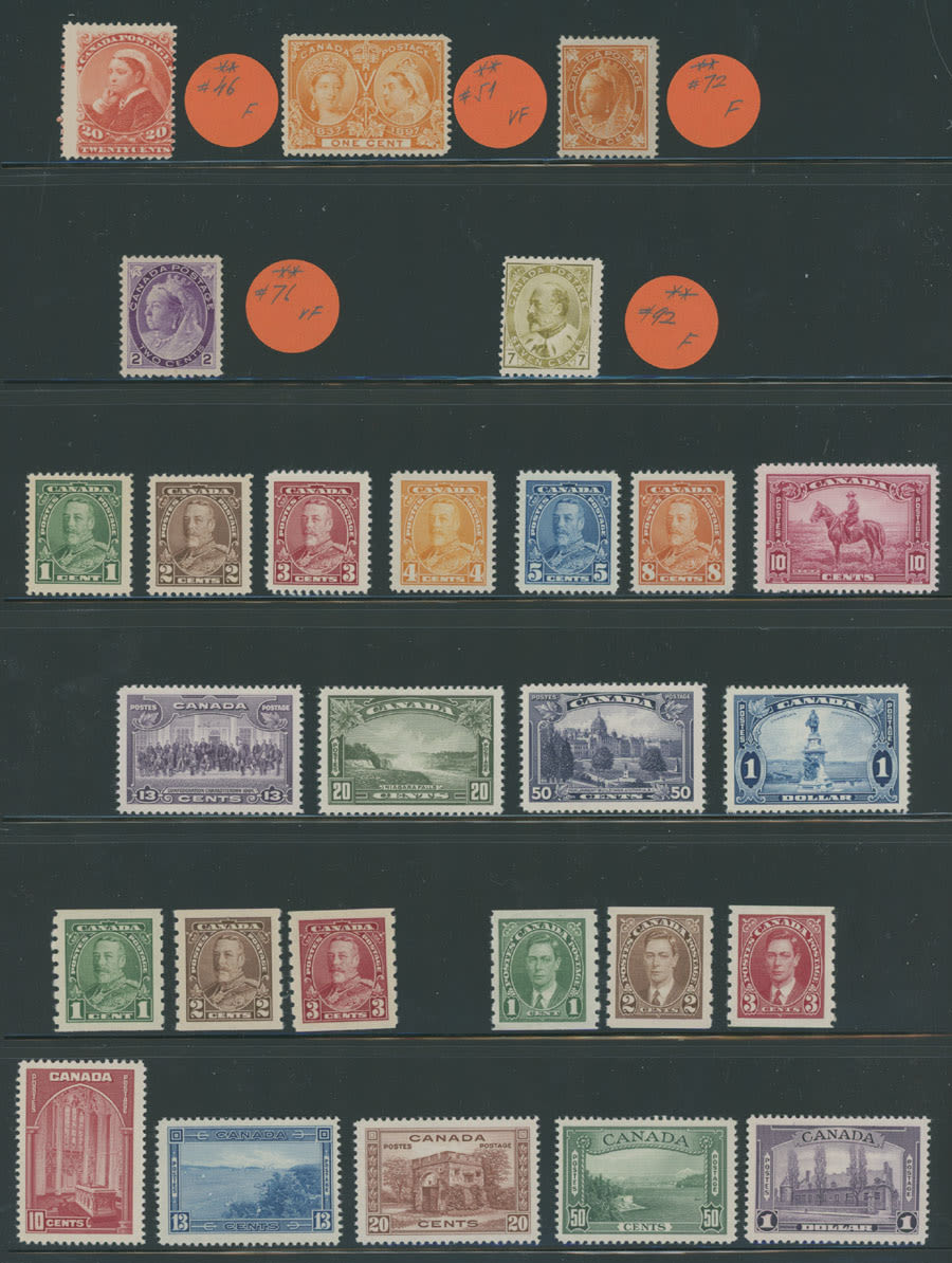 Lot 435: Canada - Classic and Kings Collection
