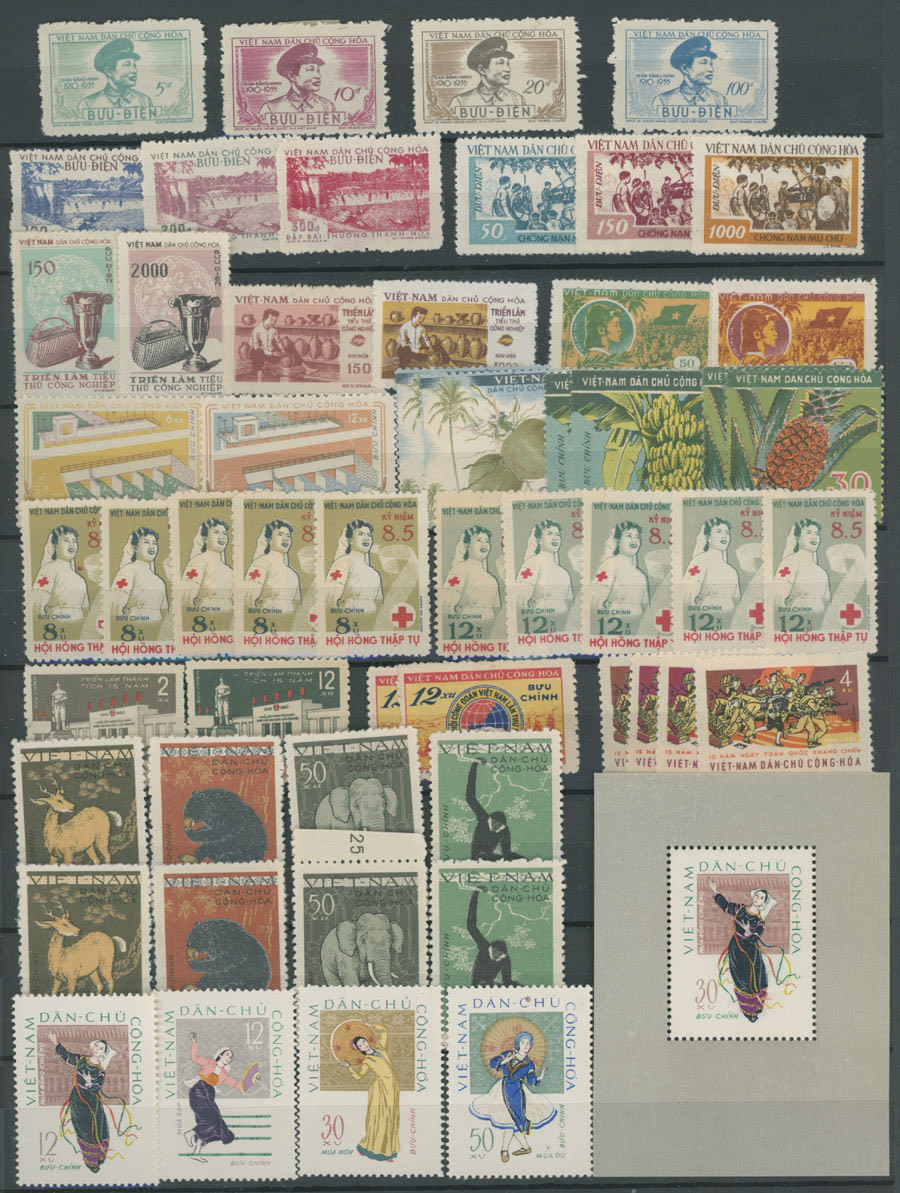 Lot 1370: North Vietnam - Collections and Large Lots