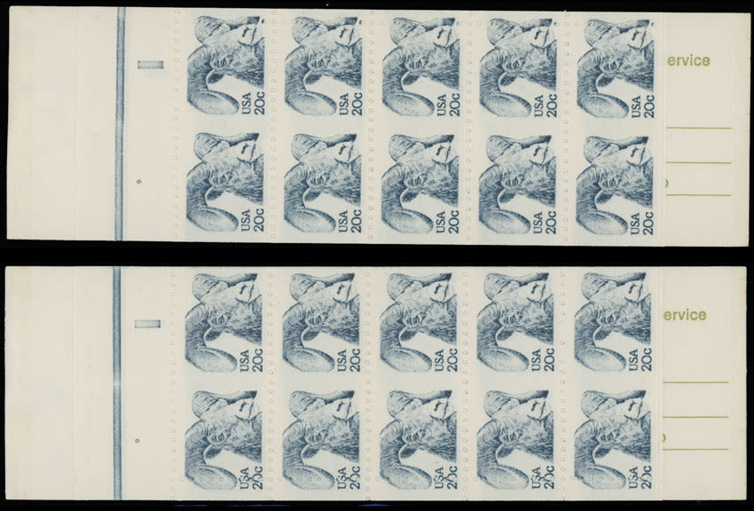 Lot 1304: United States - Stamp Booklets and Booklet Panes