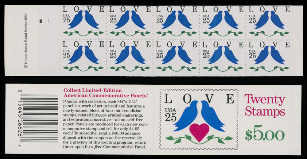 Lot 1307: United States - Stamp Booklets and Booklet Panes