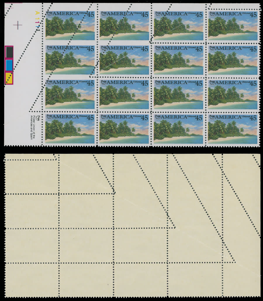 Lot 1320: United States - Air Post stamps